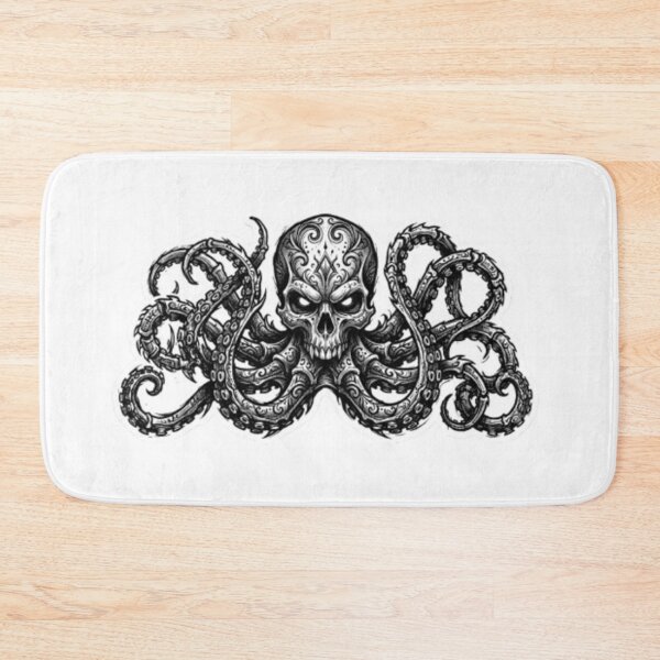 Item preview, octopus skull designed and sold by Snurly.
