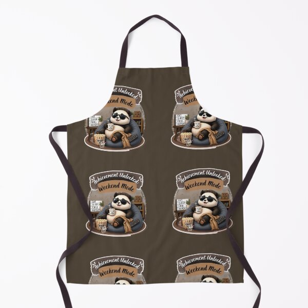Item preview, Achievement Unlocked Weekend Mode Panda designed and sold by EnginerdStudio.