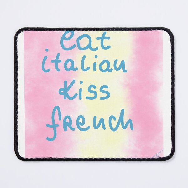 Item preview, eat italian, kiss FRENCH  designed and sold by Kasia1987t.