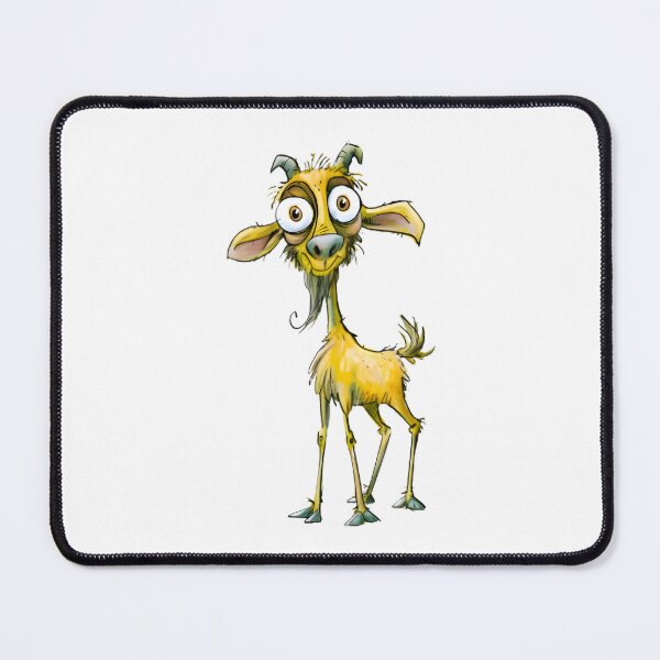 Item preview, Silly Cartoon Goat designed and sold by Retro Whimsy.