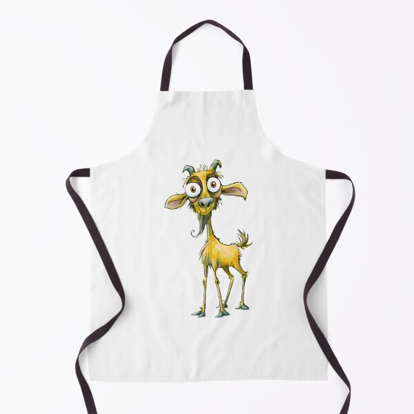 Item preview, Silly Cartoon Goat designed and sold by Retro Whimsy.