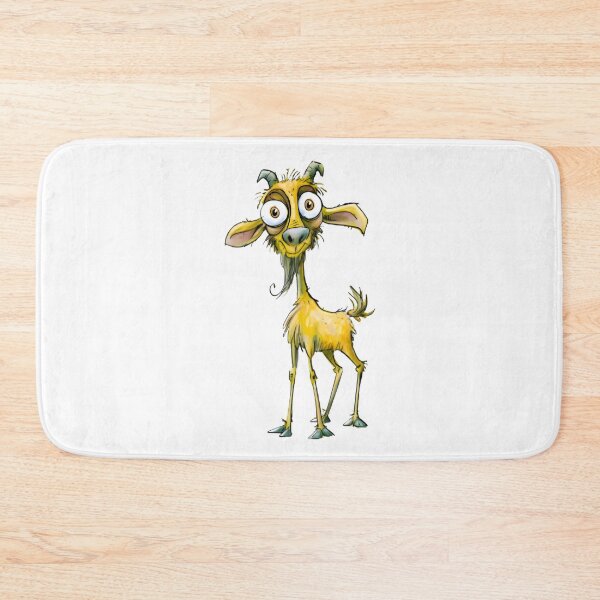 Item preview, Silly Cartoon Goat designed and sold by Retro Whimsy.