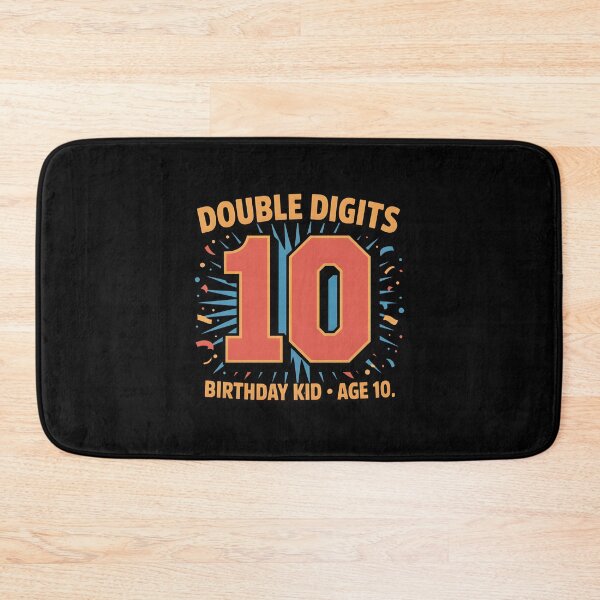 Item preview, Kids 10th Birthday Double Digits Comic Quote designed and sold by Enea Kelo.