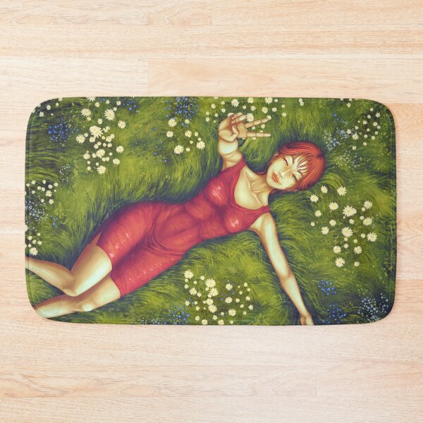 Item preview, Beautiful girl smiling and showing the peace sign designed and sold by Witseart.