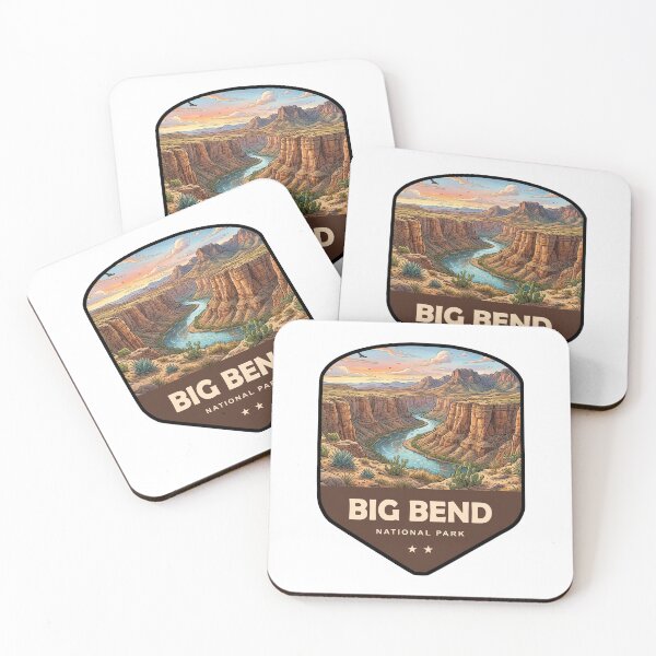 Item preview, Big Bend National Park Shield designed and sold by Esskay Designs.