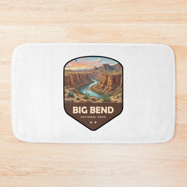 Item preview, Big Bend National Park Shield designed and sold by Esskay Designs.