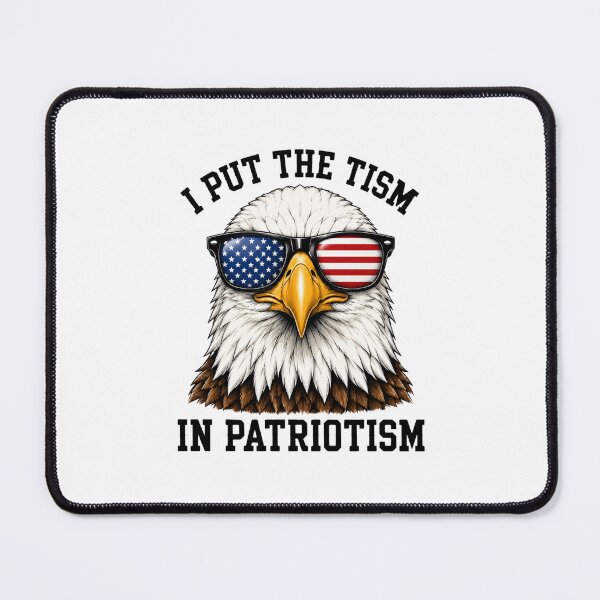 Item preview, patriot eagle in american flag sunglasses designed and sold by FormalDehyena.