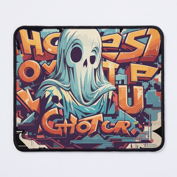 Item preview, Ghost Graffiti Urban Street Art Graphic | Halloween Aesthetic Spray Paint Style designed and sold by Valisdesign.