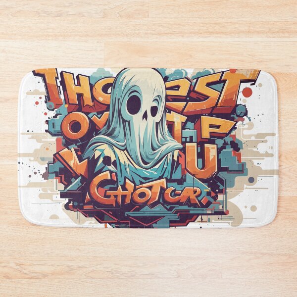 Item preview, Ghost Graffiti Urban Street Art Graphic | Halloween Aesthetic Spray Paint Style designed and sold by Valisdesign.