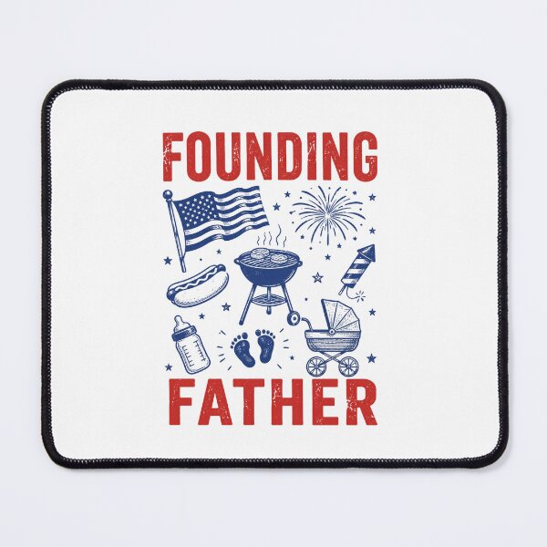 Item preview, Founding Father Patriotic BBQ Fireworks American Pride designed and sold by FormalDehyena.