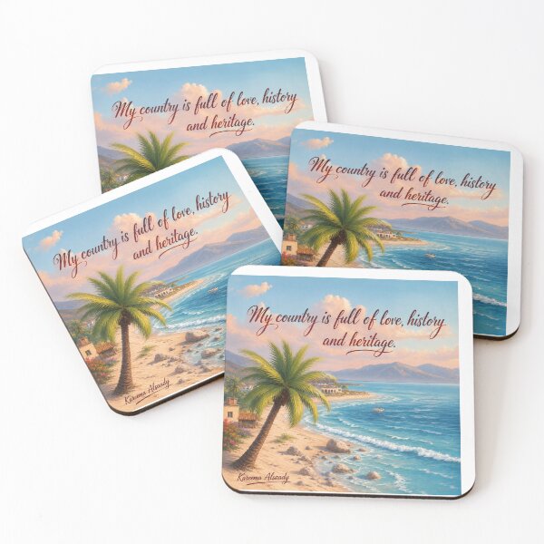 Item preview, Longing Through Kisses – Arabic Poetry & Calligraphy designed and sold by LumivaraGallery.