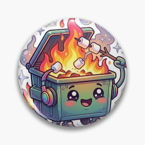 Item preview, Everything Is Fine Dumpster designed and sold by VibeQuill.