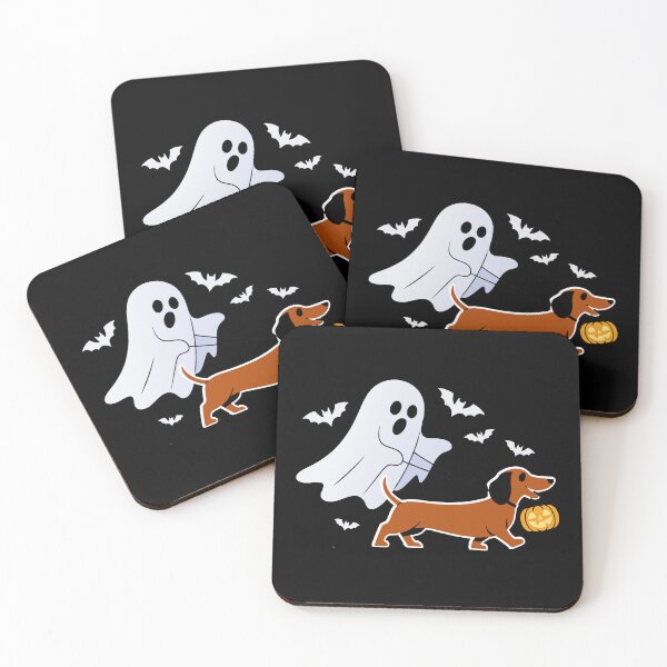 Item preview, Cute Dachshund Ghost Pumpkin Dog Halloween Costume designed and sold by Colorfulman.