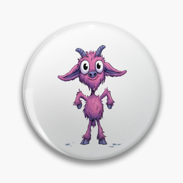 Item preview, Silly Cartoon Goat designed and sold by Retro Whimsy.