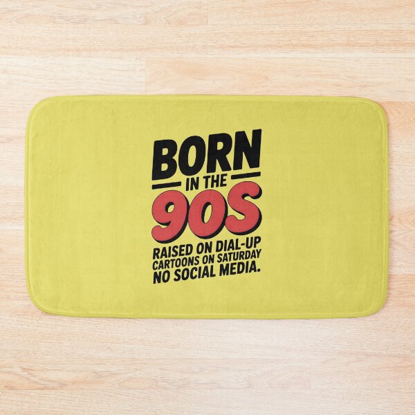 Item preview, Born In The 90s Raised On Dial Up Nostalgia Quote designed and sold by Enea Kelo.