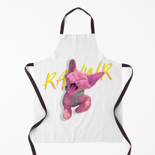 Item preview, Cute bubblegum pink kitten  designed and sold by PickleFishPasta.