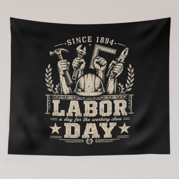 Item preview, Copy of Since 1894 Labor Day – Working Class Worker Pride designed and sold by THREE LITTLE BEANS.