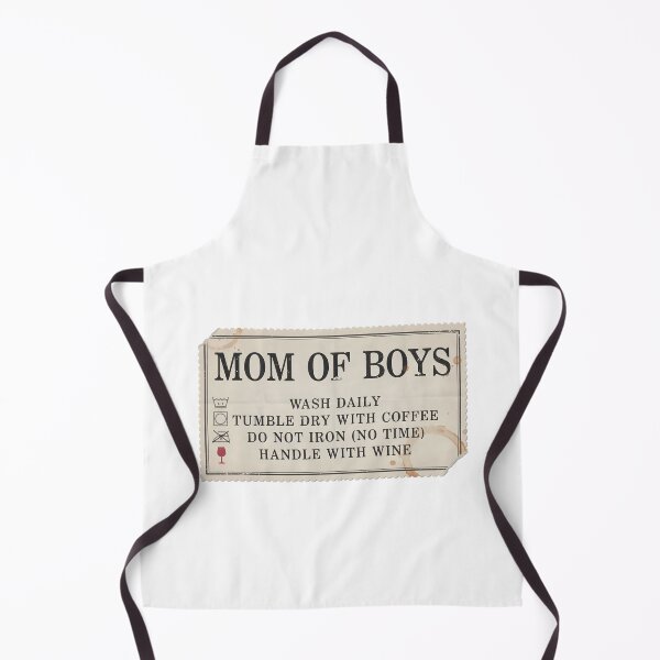 Item preview, Funny Mom Of Boys Laundry Care Tag Label Quote designed and sold by Enea Kelo.