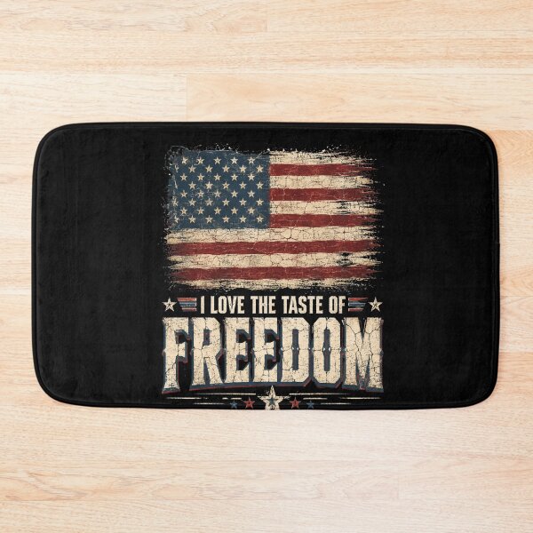 Item preview, freedom American Flag Distressed Vintage Patriotic Art designed and sold by FormalDehyena.