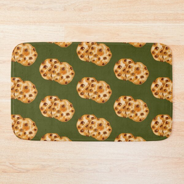 Item preview, Watercolor Chocolate Chip Cookies designed and sold by pinkyfish1010.