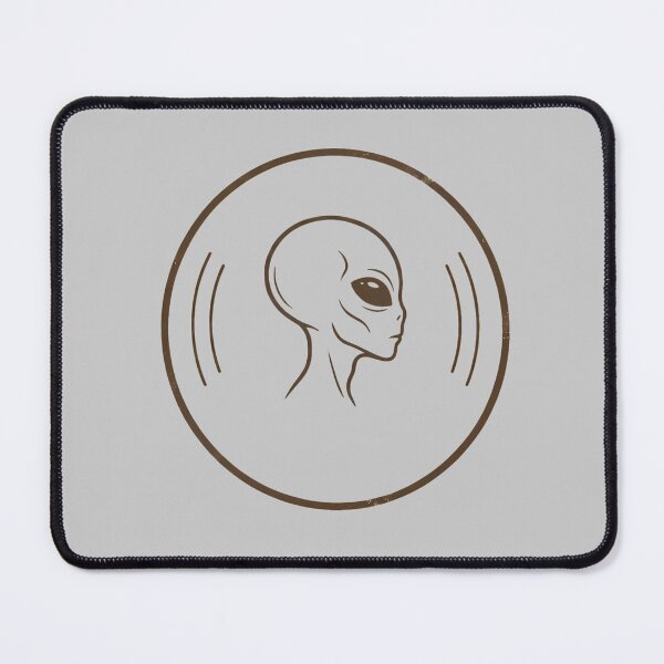 Item preview, ​Minimalist Alien Head Circle Logo Sign designed and sold by Sunkhung.