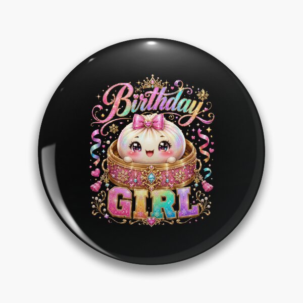 Item preview, Birthday Girl Cute Kawaii Princess Gift Artwork designed and sold by FormalDehyena.