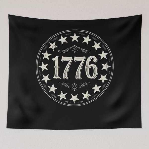 Item preview, 1776 American Independence – Vintage Patriotic Stars designed and sold by THREE LITTLE BEANS.
