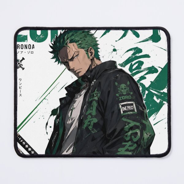 Item preview, Green Hair Sword Warrior Anime Style – Dark Samurai Fighter Artwork designed and sold by Dyan4.
