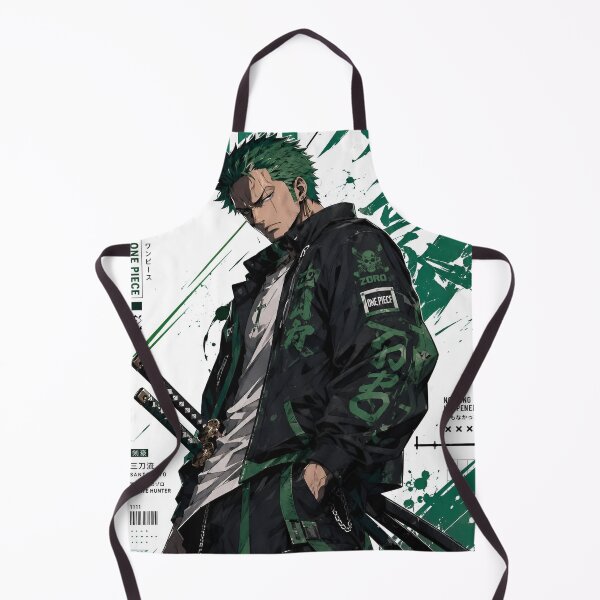 Item preview, Green Hair Sword Warrior Anime Style – Dark Samurai Fighter Artwork designed and sold by Dyan4.
