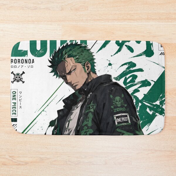 Item preview, Green Hair Sword Warrior Anime Style – Dark Samurai Fighter Artwork designed and sold by Dyan4.