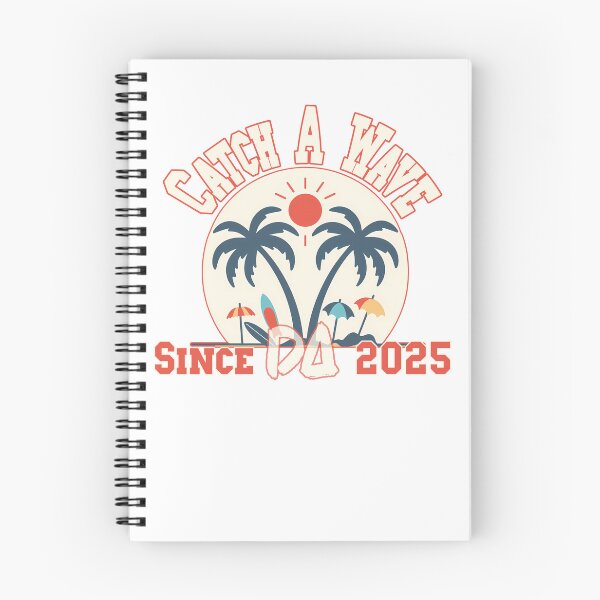 Item preview, Catch A Wave Vintage Varsity Retro Surf Palm Tree Beach Summer Streetwear Graphic designed and sold by DesignArtist.ia.