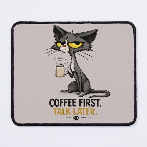 Item preview, Coffee First, Talk Later designed and sold by aminomen.