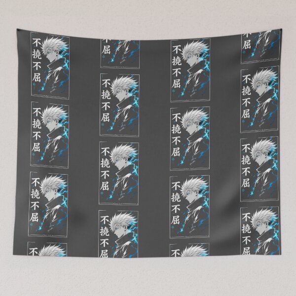 Item preview, Anime Sorcerer White Hair Blue Eyes Fanart designed and sold by RoyalEarthstore.