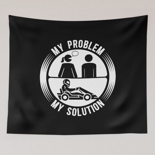 Item preview, Kart Racing Lover My Problem My Pictogram Dad Mom designed and sold by tshirtconcepts.