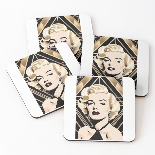 Item preview, Cinema - 1950s Hollywood Icon, Glamour Art Deco Portrait designed and sold by Beat-It.