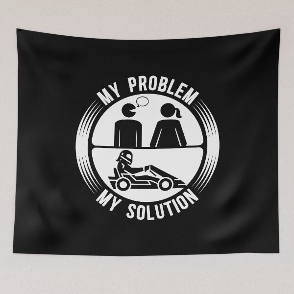 Item preview, Kart Racing Lover My Problem My Pictogram Mom Dad designed and sold by tshirtconcepts.