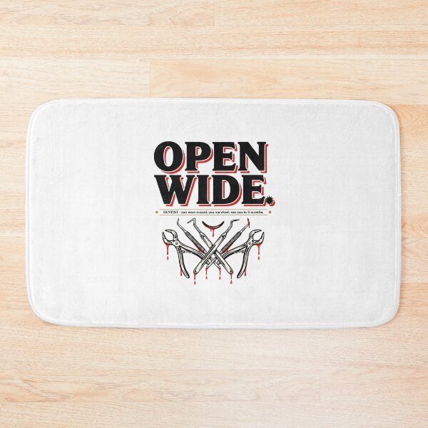 Item preview, Funny Dentist Open Wide Vintage Tools Quote designed and sold by Enea Kelo.