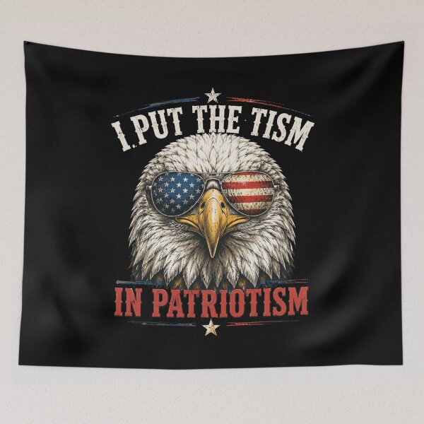 Item preview, Patriotism Eagle with American Flag Sunglasses designed and sold by FormalDehyena.