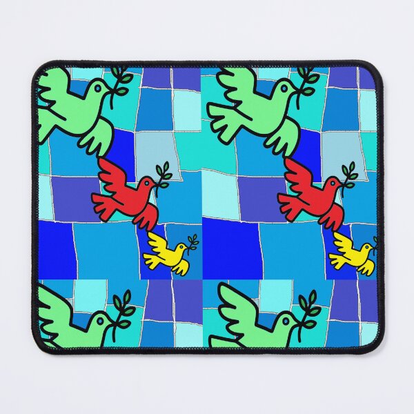 Item preview, doves on blue designed and sold by LoEndT-Shirts.