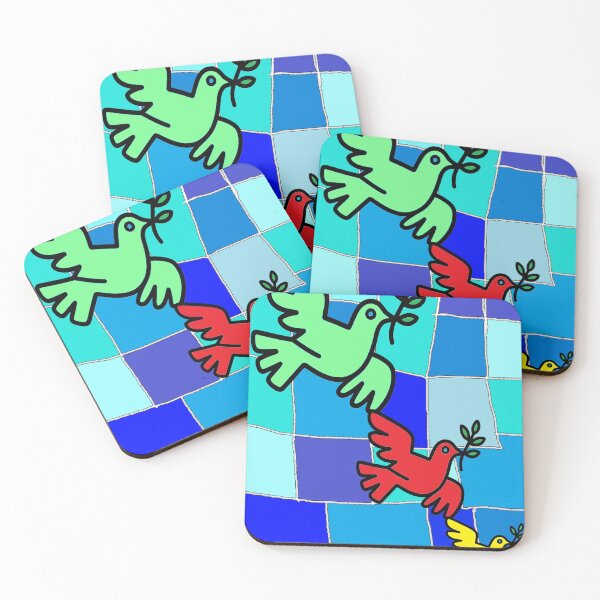 Item preview, doves on blue designed and sold by LoEndT-Shirts.