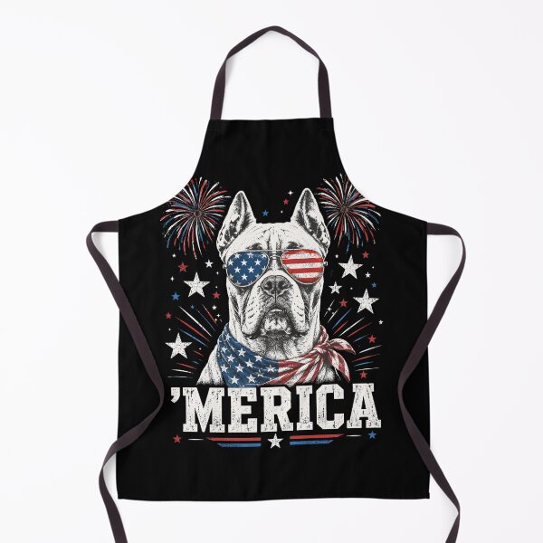 Item preview, America Patriotic Dog with Fireworks and Stars designed and sold by FormalDehyena.
