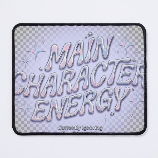 Item preview, Main Character Energy designed and sold by VibeQuill.