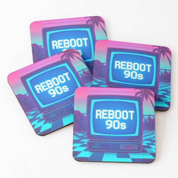 Item preview, Reboot 90s Retro Vaporwave Nostalgia Design designed and sold by BodaZZ.