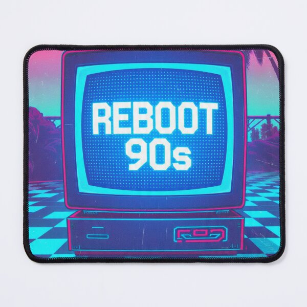 Item preview, Reboot 90s Retro Vaporwave Nostalgia Design designed and sold by BodaZZ.
