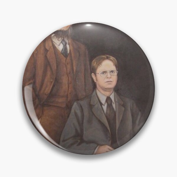 Item preview, Dwight Schrute portrait designed and sold by ItsAllYellow.