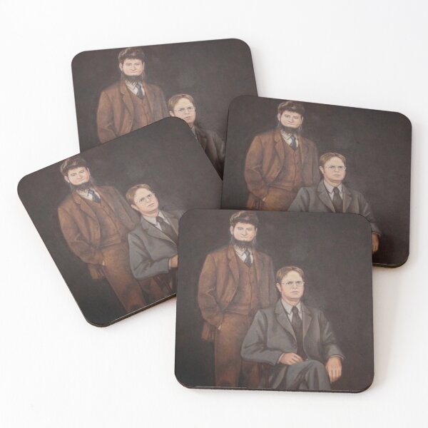 Item preview, Retrato de Dwight Schrute designed and sold by ItsAllYellow.