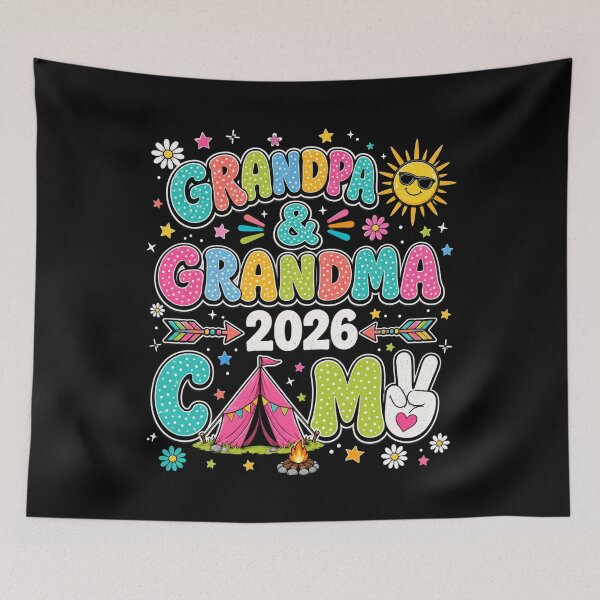 Item preview, Grandma and Grandpa 2026 Camping Adventure designed and sold by FormalDehyena.