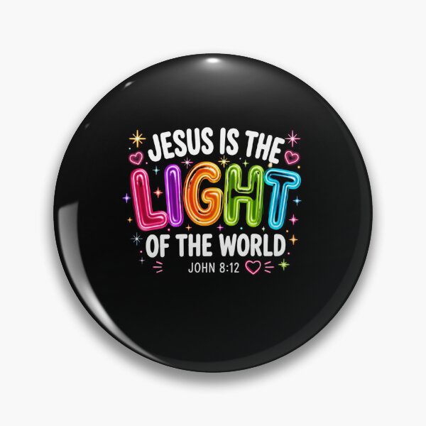 Item preview, Jesus Is The Light Neon Christian Faith Quote Art designed and sold by FormalDehyena.