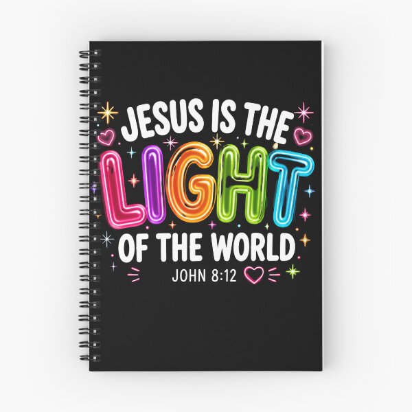 Item preview, Jesus Is The Light Neon Christian Faith Quote Art designed and sold by FormalDehyena.