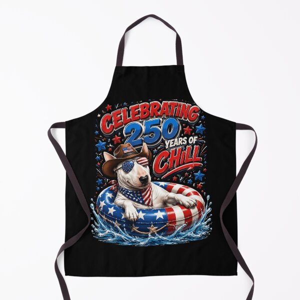 Item preview, Patriotic Dog Celebration 250 Years of Chill Vintage Style designed and sold by FormalDehyena.